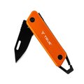 True Fldng Knife Ss Orng 4.5" TRU-KNF-0003